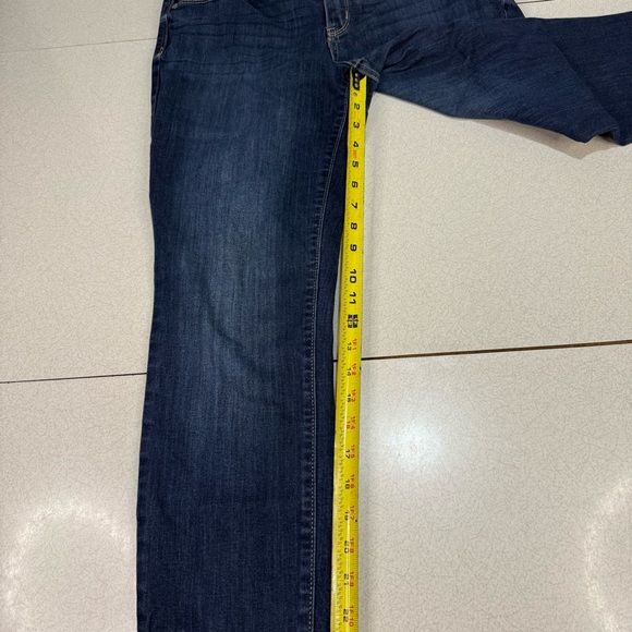 Simply Vera Vera Wang Dark Blue Straight Leg Jeans - Picture 6 of 7